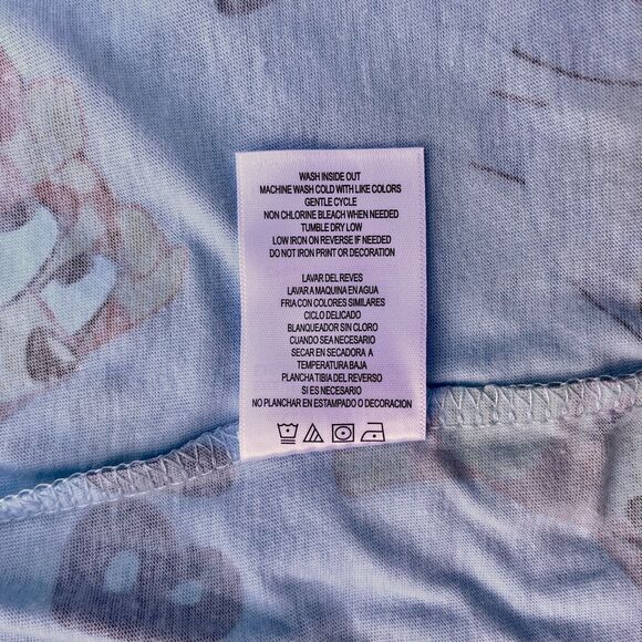 Bluey Bingo Two Piece Set Short Sleeve Shirt and Shorts Clear Sky Size 18M NWT - Picture 8 of 8